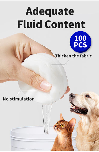 Pet Eye wipes