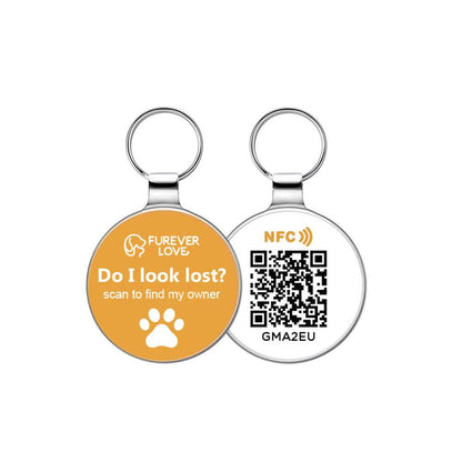 Pet Anti-Lost Tag with NFC